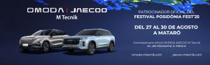 OMODA | JAECOO M Tecnik, patrocinador oficial del Posidònia Fest’25