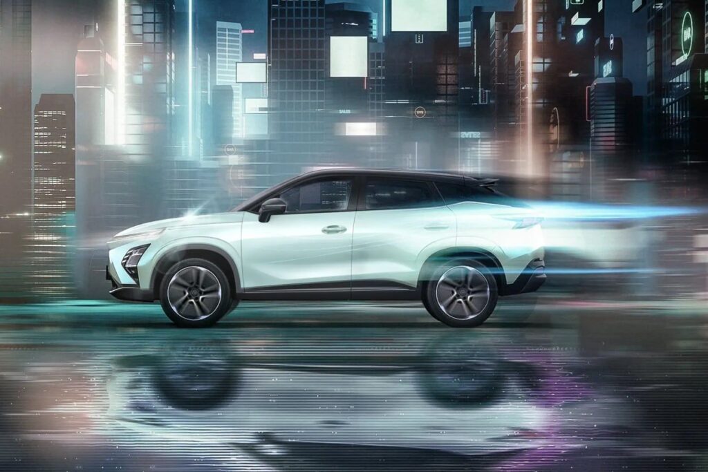 OMODA5EV - También en versión 100% eléctrica - 155 kW / 211 CV de Potencia Eléctrica