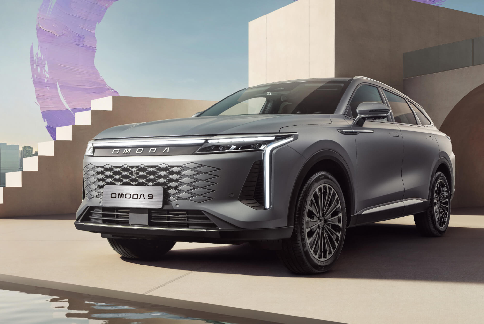 OMODA9 - Luces LED con sistema de iluminación inteligente​